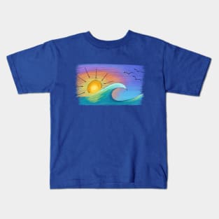 Ocean Sunrise Kids T-Shirt